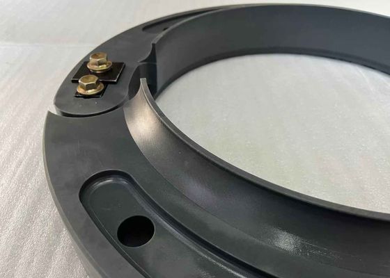 Dispositivo de segurança de ruptura de pneu de emergência com forja integral de molde