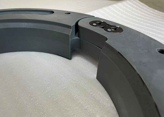 Dispositivo de segurança de ruptura de pneu de emergência com forja integral de molde