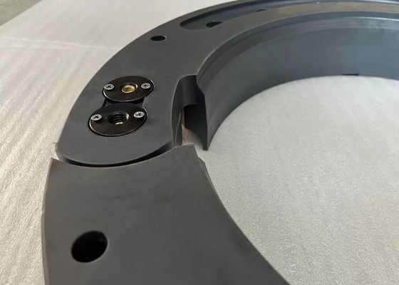 Dispositivo de segurança de ruptura de pneu de emergência com forja integral de molde