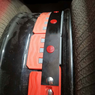 Faixas de pouco peso da segurança do pneumático fáceis caber o sistema liso corrido