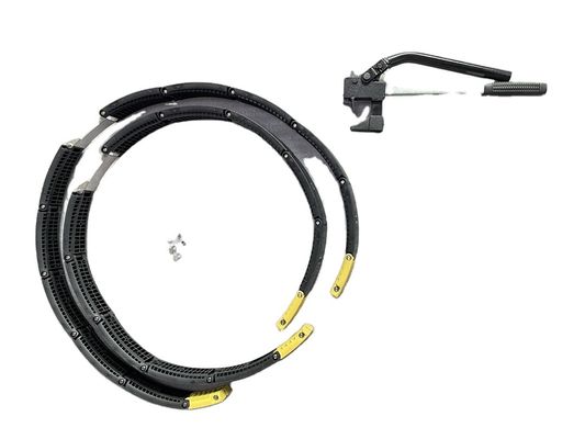A inserção de Runflat da emergência para a roda do pneu do ônibus do automóvel de passageiros orlara o dispositivo liso corrido