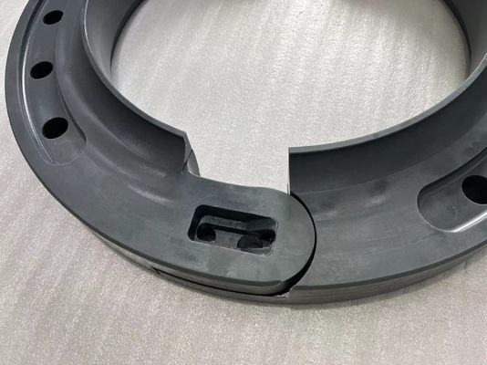 Pneus de corrida inseridos em preto/branco suporte personalizado 14-22,5 polegadas materiais de polímero de grau militar