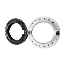 Conjunto de compressão para proteção de pneus planos redondos