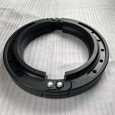 Dimensões personalizadas de rodas planas com materiais de qualidade de engenharia militar de polímeros