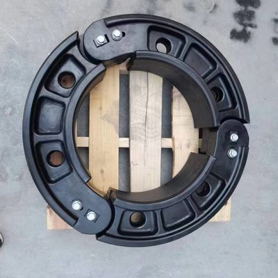 245 70/R22.5 Veículo blindado pesado Militar Corrida de inserção plana Corrida à prova de balas Sistema plano Pneus sólidos