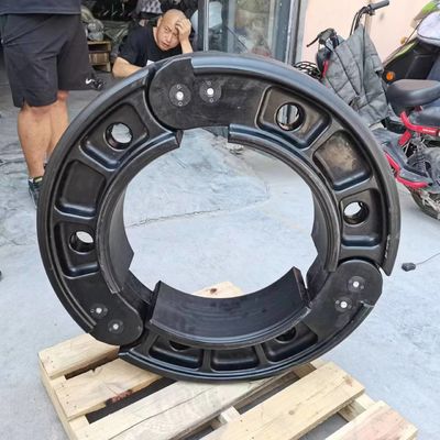 Alta resistência à abrasão inserções de piso com baixo conjunto de compressão