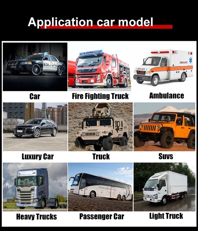 O veículo liso corrido Runflat da inserção do pneumático introduz o sistema seguro do pneu para o ônibus 6 do carro de SUV