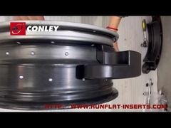 Inserções lisas da corrida militar do ISO 9001 para a proteção lisa do pneumático do ônibus do automóvel de passageiros